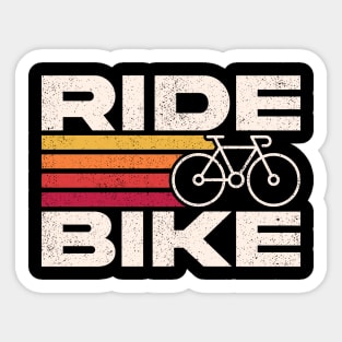 Ride Bike Sticker